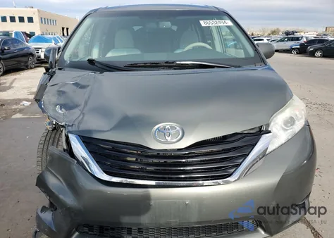 2012 Toyota Sienna Le V6 8 Passenger from USA, damaged, VIN 5TDKK3DC3CS185395